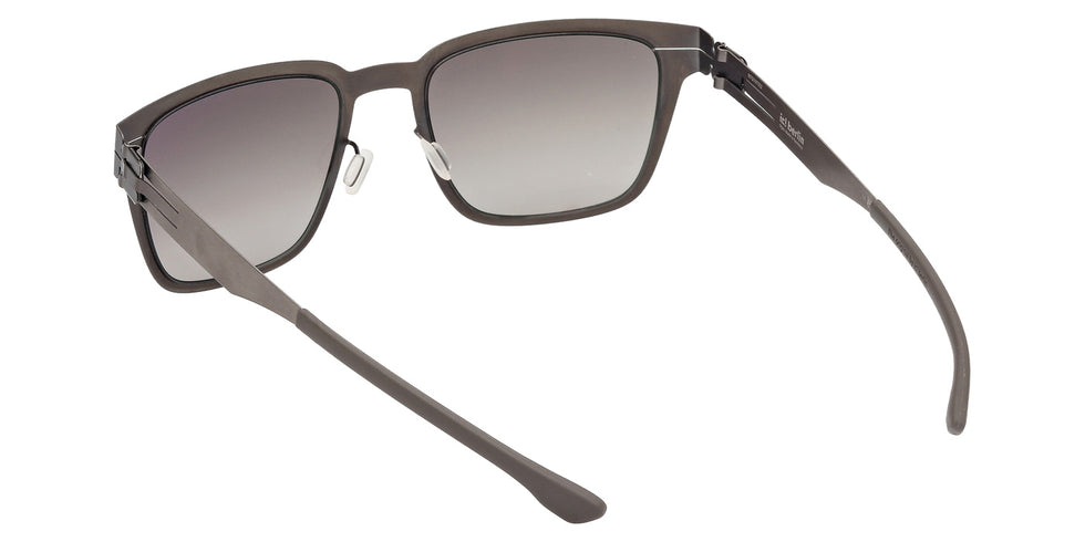 ic! berlin IC0018 TANNER 002 57 - Matte Black / Gradient Smoke #id:ic0018002_s:100115
