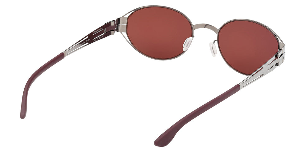 ic! berlin IC0062 NOEMI 02S 54 - Matte Black / Bordeaux #id:ic006202s_s:100125