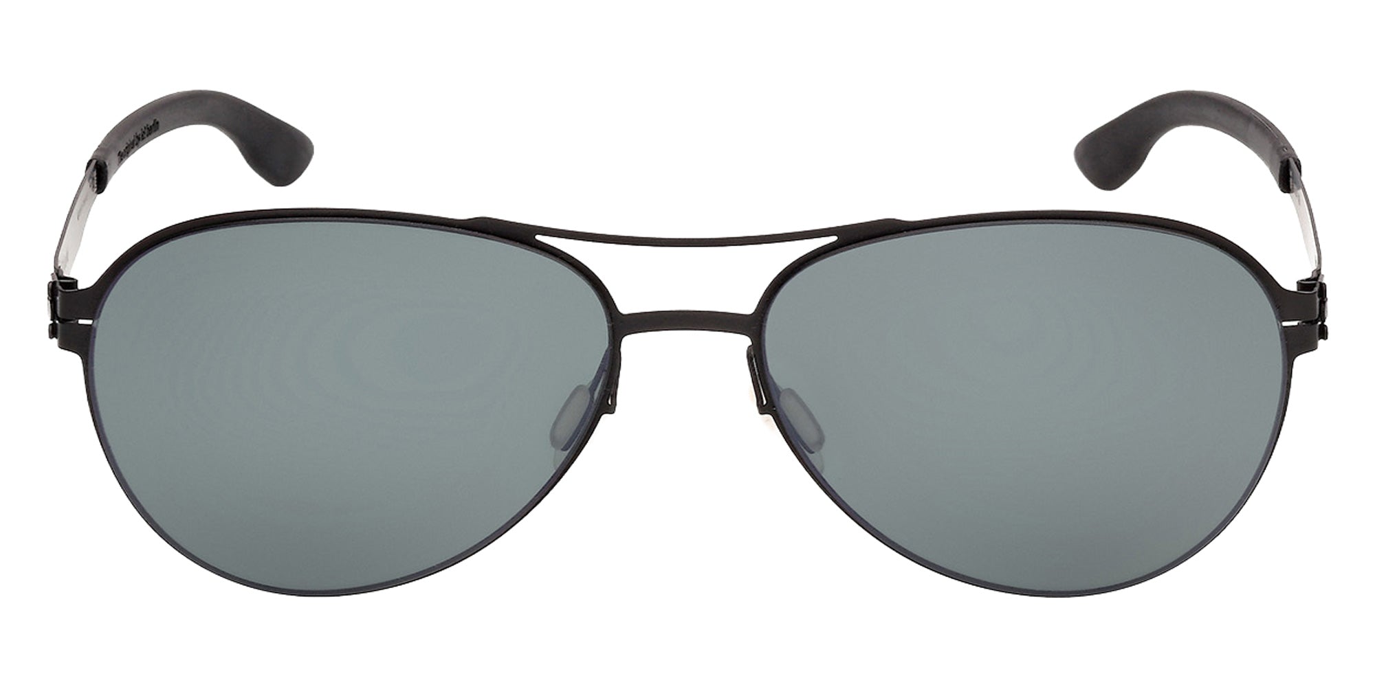 ic! berlin IC0068-D 02R 58 - Matte Black / Green Polarized 02R #id:ic0068d02r_s:100100