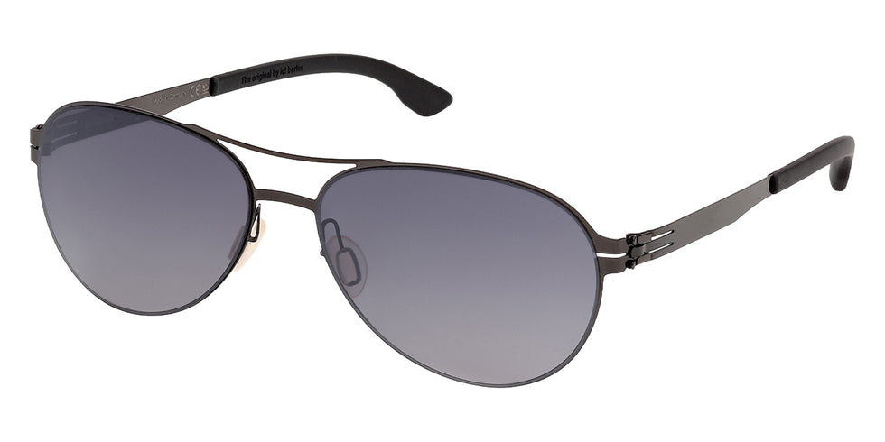 ic! berlin IC0068-D 08B 58 - Black/Horn / Gradient Smoke 08B #id:ic0068d08b_s:102105