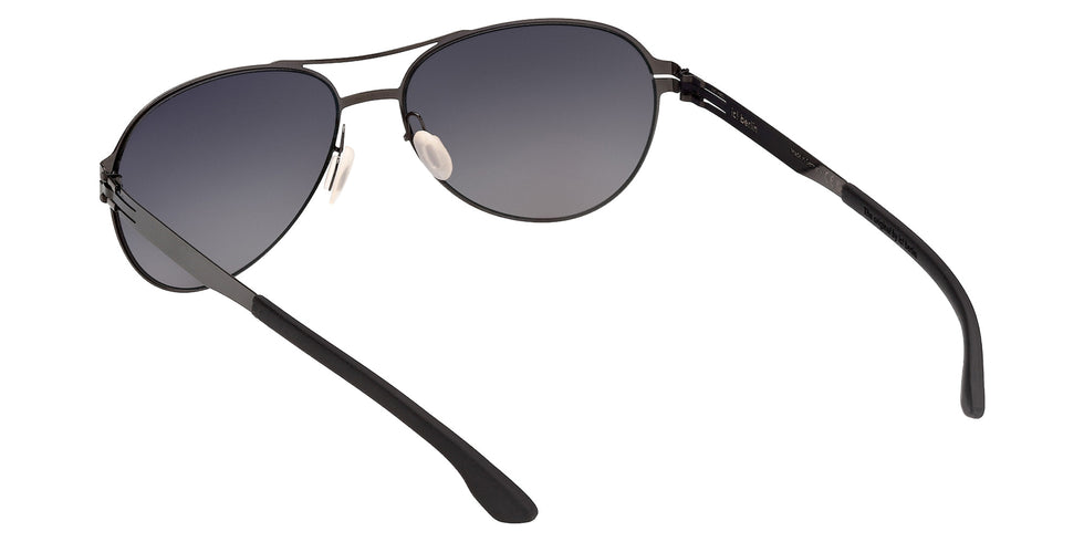 ic! berlin IC0068-D 08B 58 - Black/Horn / Gradient Smoke 08B #id:ic0068d08b_s:102115