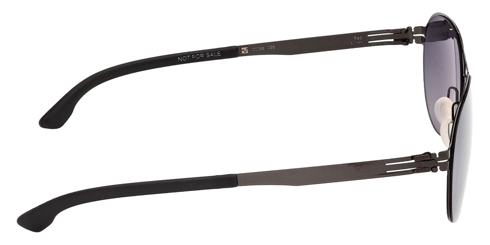 ic! berlin IC0068-D 08B 58 - Black/Horn / Gradient Smoke 08B #id:ic0068d08b_s:102130