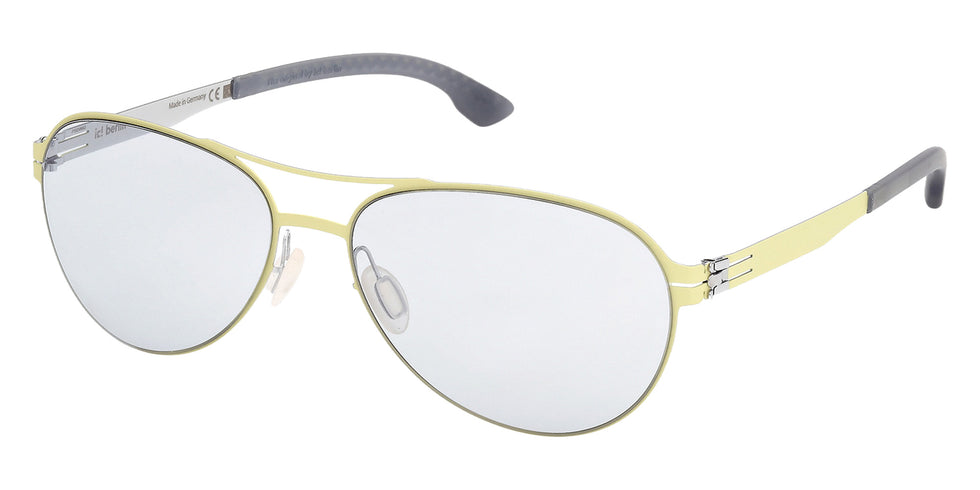 ic! berlin IC0068-D 41A 58 - Matte Palladium / Smoke Photochromic 41A #id:ic0068d41a_s:106105