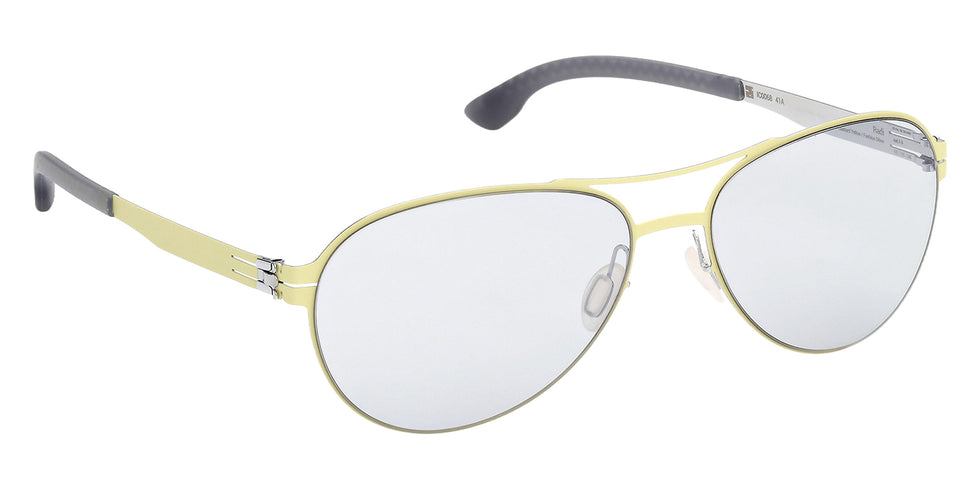 ic! berlin IC0068-D 41A 58 - Matte Palladium / Smoke Photochromic 41A #id:ic0068d41a_s:106135