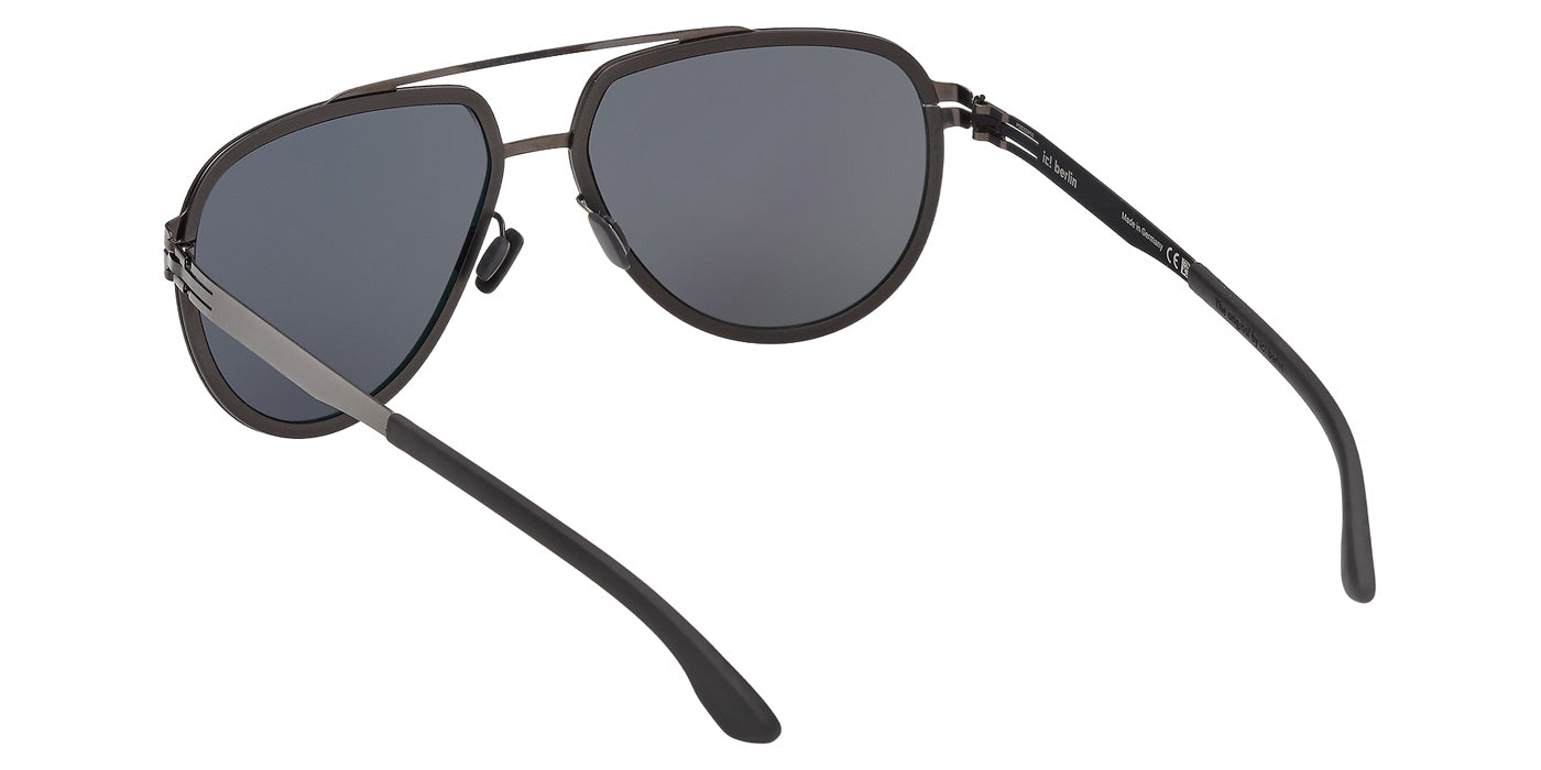 ic! berlin IC0069 RHENIUM 05A 59 - Black/Monocolor / Smoke #id:ic006905a_s:100115