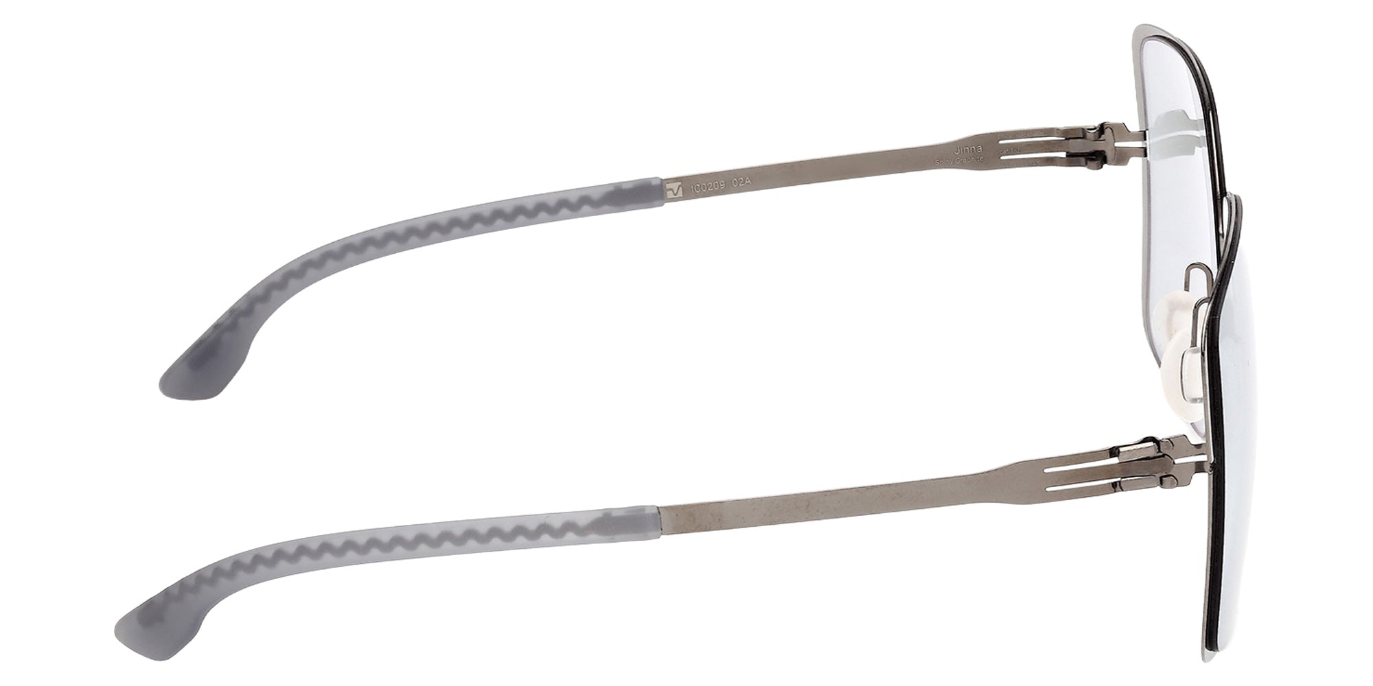 ic! berlin IC0209-D 02A 59 - Matte Black / Smoke 02A #id:ic0209d02a_s:100130