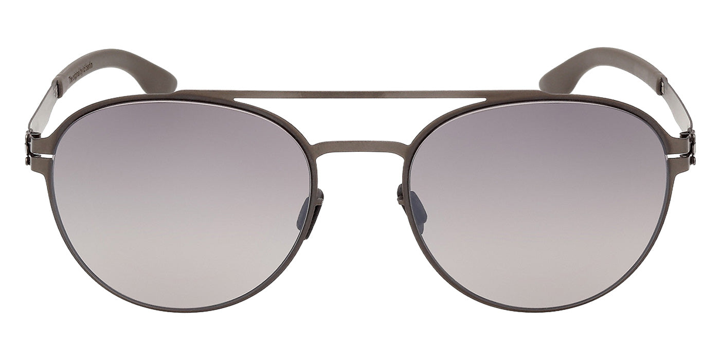 ic! berlin IC0212 LORIS 02B 55 - Matte Black / Gradient Smoke #id:ic021202b_s:100100