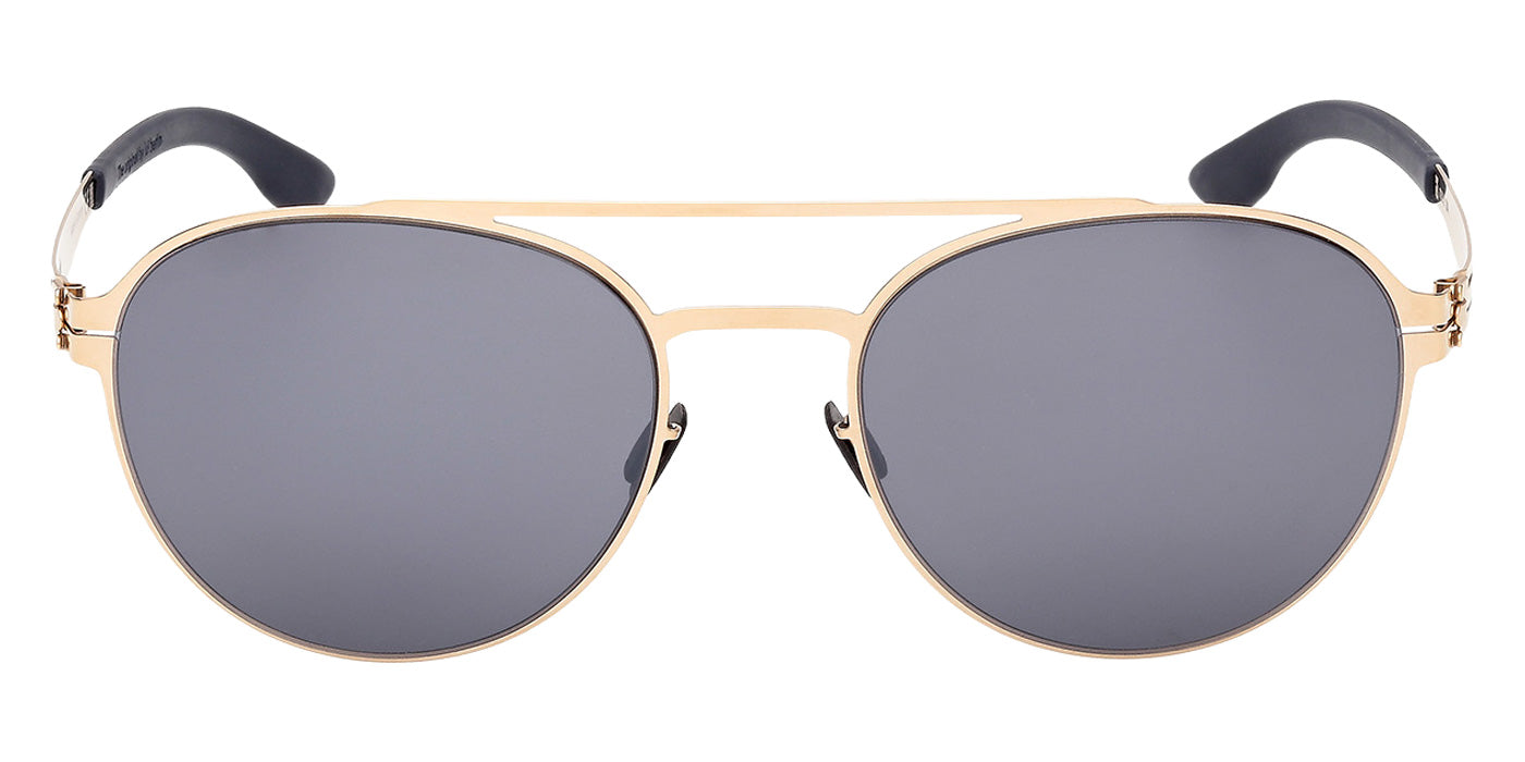 ic! berlin IC0212 LORIS 28A 55 - Matte Sandblasted Dark Ruthenium / Smoke #id:ic021228a_s:102100