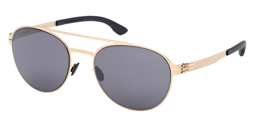 ic! berlin IC0212 LORIS 28A 55 - Matte Sandblasted Dark Ruthenium / Smoke #id:ic021228a_s:102105