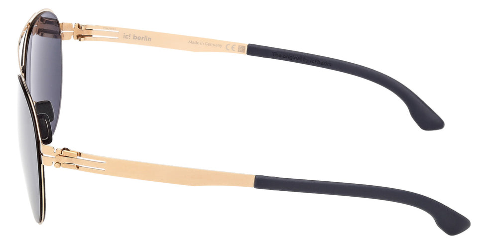 ic! berlin IC0212 LORIS 28A 55 - Matte Sandblasted Dark Ruthenium / Smoke #id:ic021228a_s:102110