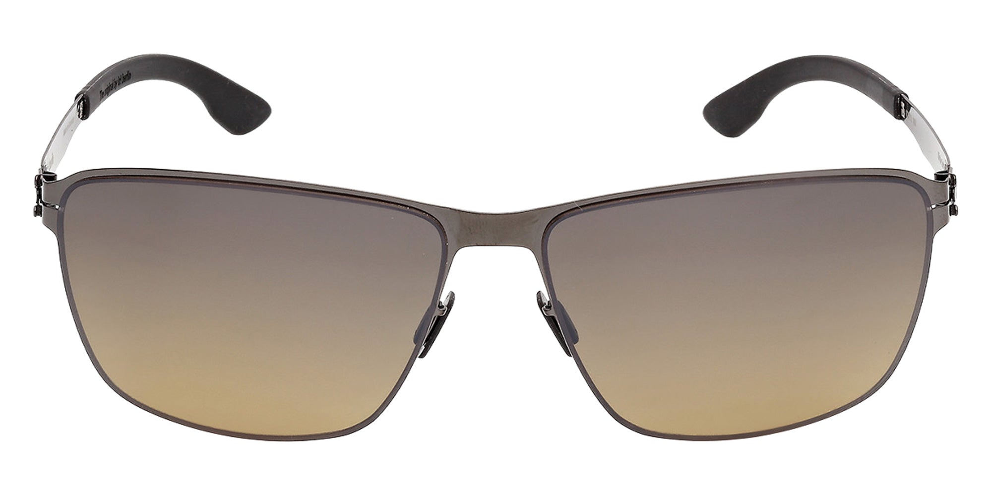 ic! berlin IC0213 08R 61 - Black/Horn / Green Polarized 08R #id:ic021308r_s:102100