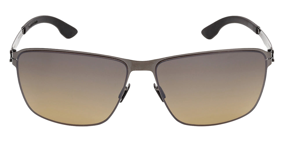 ic! berlin IC0213 08R 61 - Black/Horn / Green Polarized 08R #id:ic021308r_s:102100