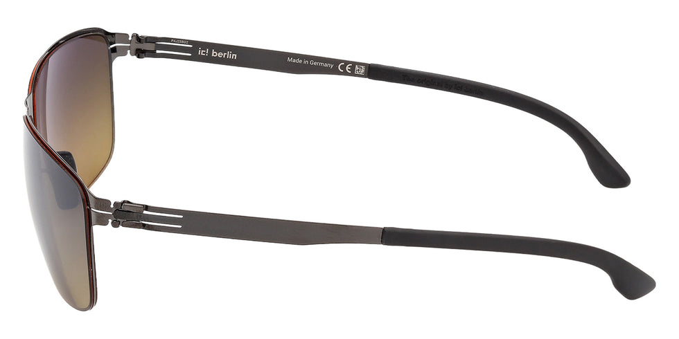 ic! berlin IC0213 08R 61 - Black/Horn / Green Polarized 08R #id:ic021308r_s:102110