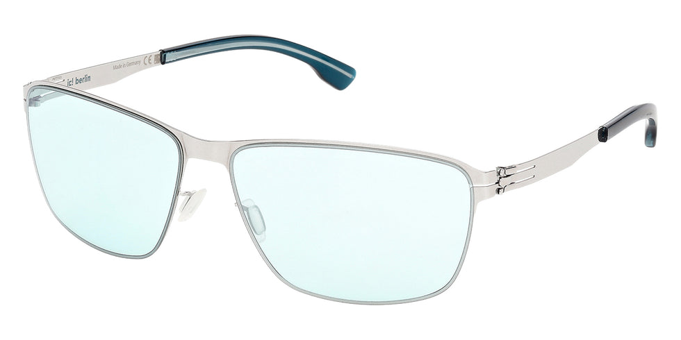 ic! berlin IC0213 20V 61 - Matte Antiqued Gunmetal / Blue Photochromic 20V #id:ic021320v_s:104105