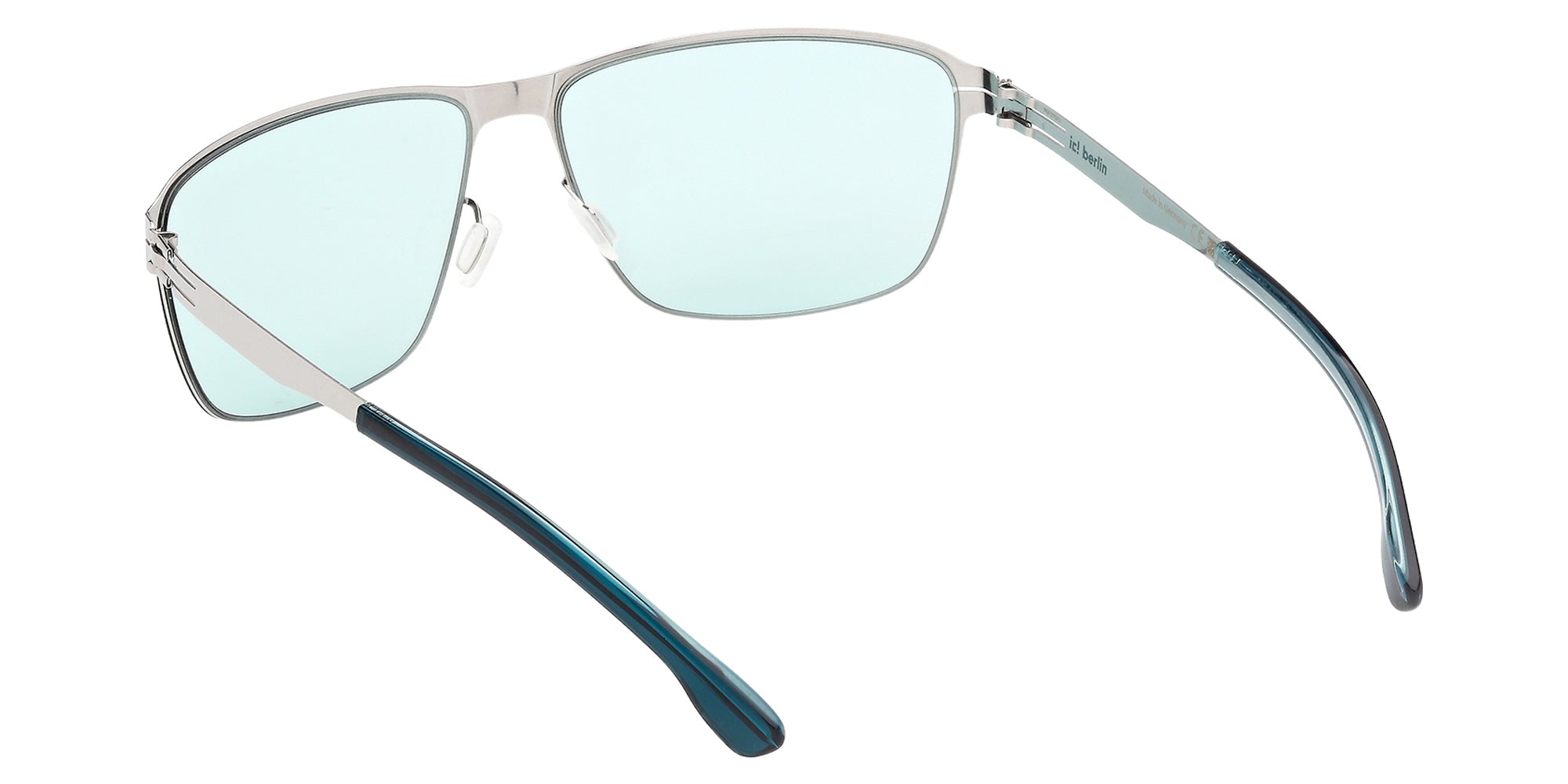 ic! berlin IC0213 20V 61 - Matte Antiqued Gunmetal / Blue Photochromic 20V #id:ic021320v_s:104115