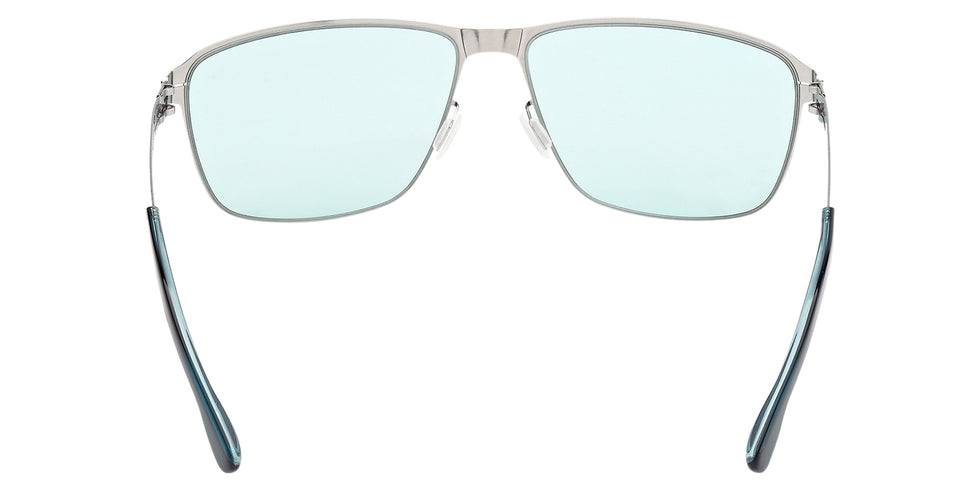 ic! berlin IC0213 20V 61 - Matte Antiqued Gunmetal / Blue Photochromic 20V #id:ic021320v_s:104120