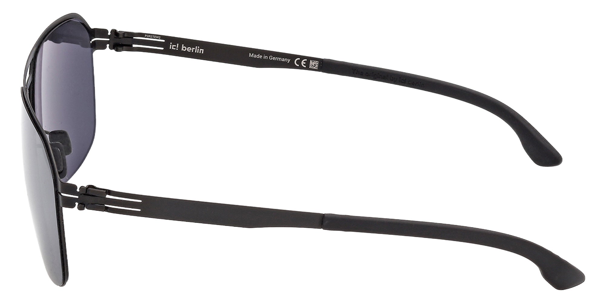 ic! berlin IC0214 02A 62 - Matte Black / Smoke 02A #id:ic021402a_s:100110