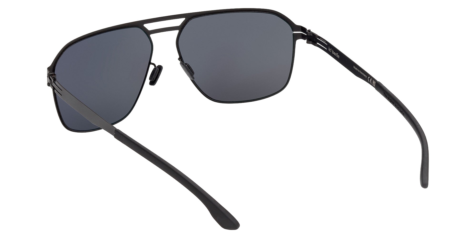 ic! berlin IC0214 02A 62 - Matte Black / Smoke 02A #id:ic021402a_s:100115