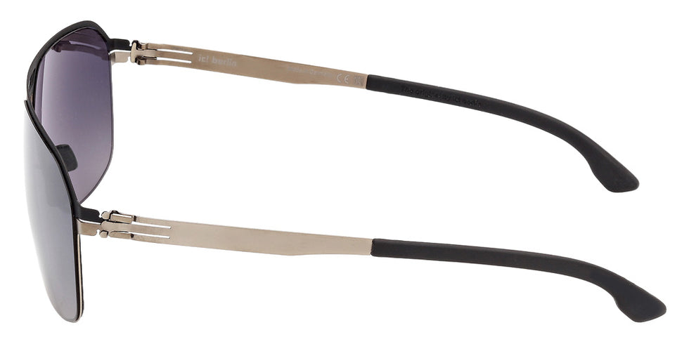 ic! berlin IC0214 RASMUS 05B 62 - Black/Monocolor / Gradient Smoke #id:ic021405b_s:100110