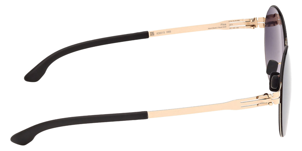 ic! berlin IC0215 05B 53 - Black/Monocolor / Gradient Smoke 05B #id:ic021505b_s:100130