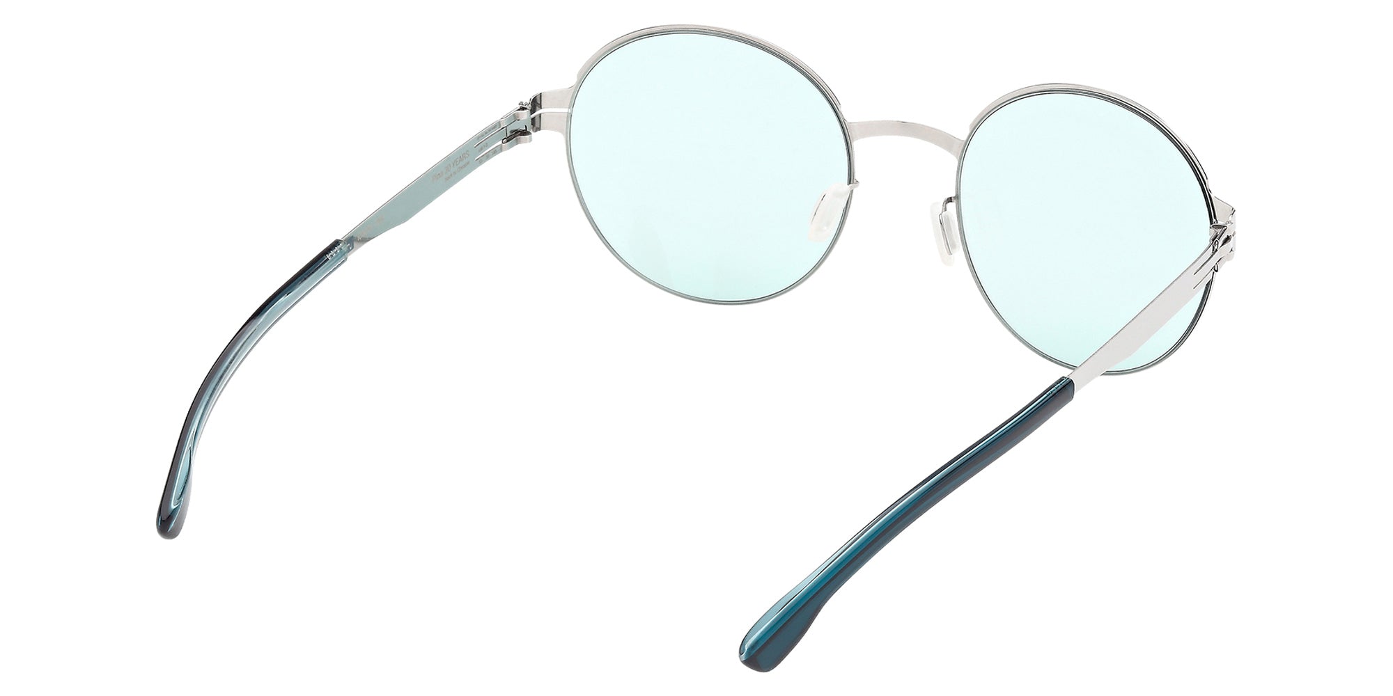 ic! berlin IC0215 20V 53 - Matte Antiqued Gunmetal / Blue Photochromic 20V #id:ic021520v_s:102125