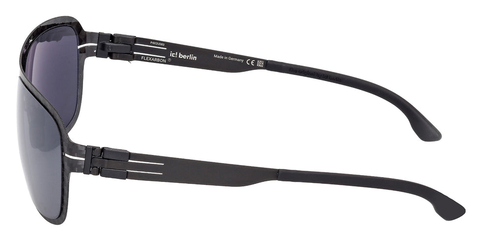ic! berlin IC0216 02A 61 - Matte Black / Smoke 02A #id:ic021602a_s:100110