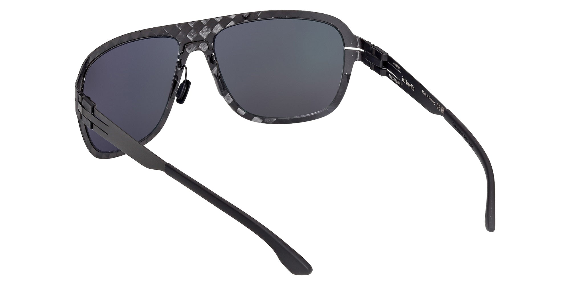 ic! berlin IC0216 02A 61 - Matte Black / Smoke 02A #id:ic021602a_s:100115