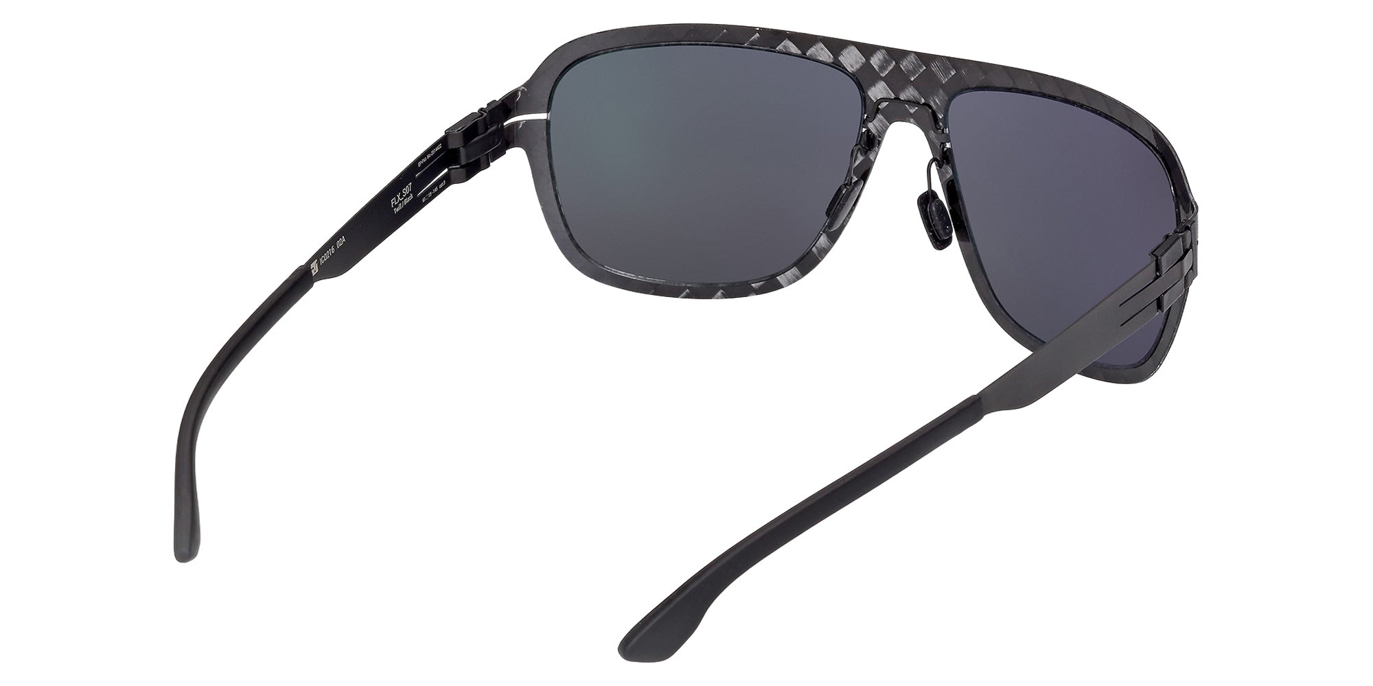 ic! berlin IC0216 02A 61 - Matte Black / Smoke 02A #id:ic021602a_s:100125