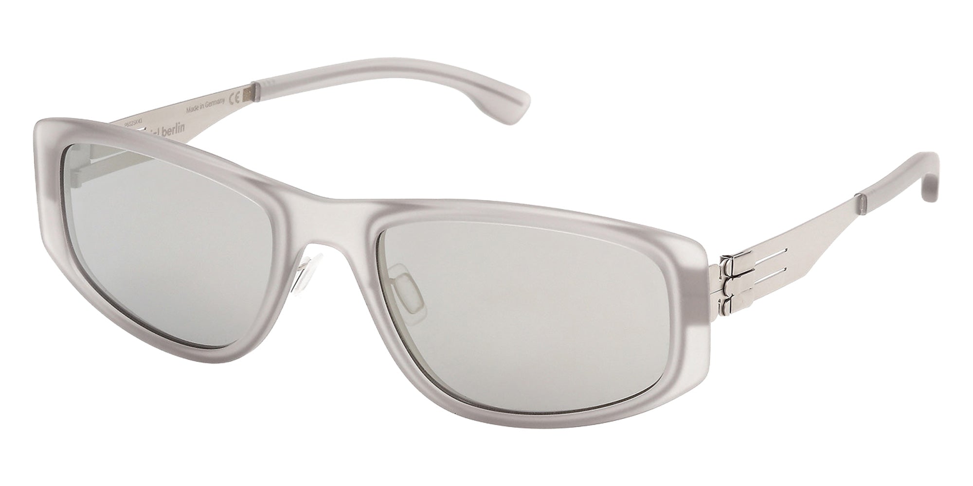 ic! berlin IC0217 20C 55 - Matte Antiqued Gunmetal / Smoke Mirrored 20C #id:ic021720c_s:102105