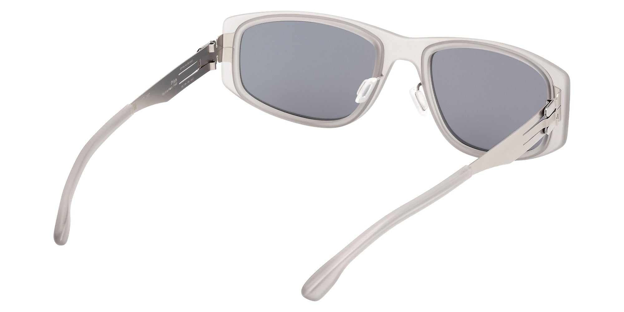 ic! berlin IC0217 20C 55 - Matte Antiqued Gunmetal / Smoke Mirrored 20C #id:ic021720c_s:102125