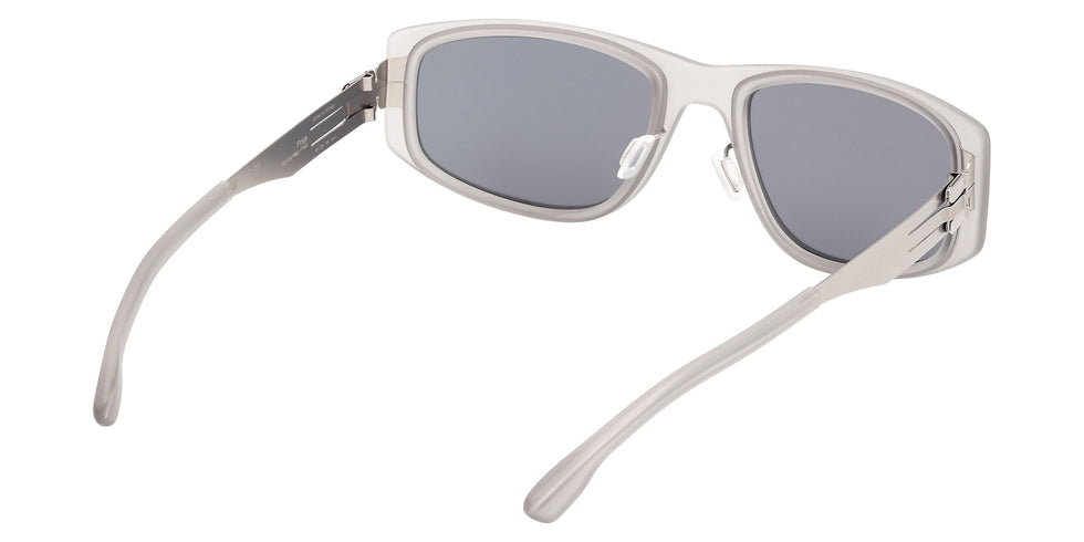 ic! berlin IC0217 20C 55 - Matte Antiqued Gunmetal / Smoke Mirrored 20C #id:ic021720c_s:102125