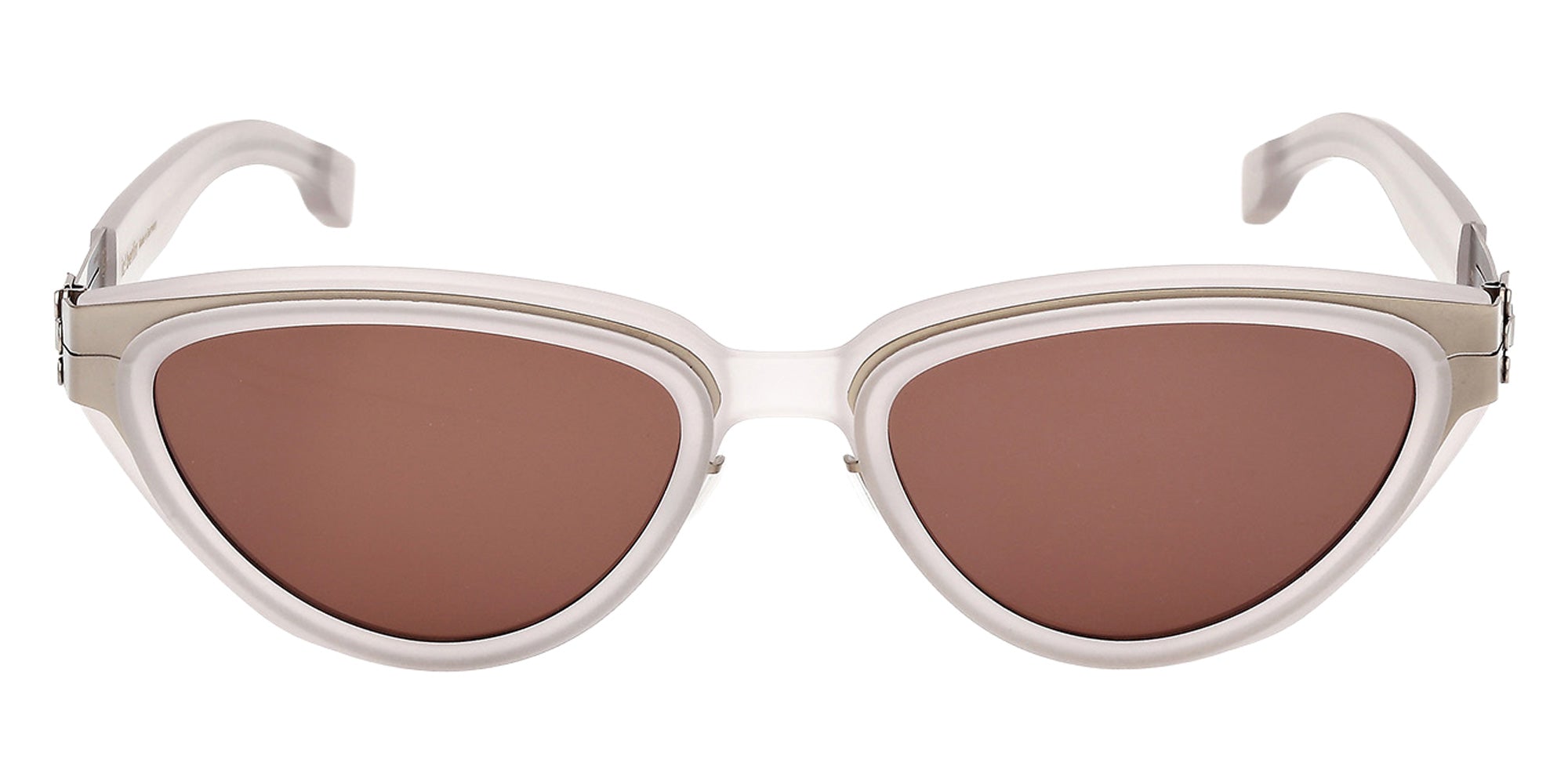 ic! berlin IC0218 35E 55 - Matte Sandblasted Light Ruthenium / Brown 35E #id:ic021835e_s:104100