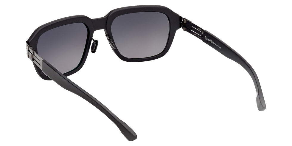 ic! berlin IC0219 05B 55 - Black/Monocolor / Gradient Smoke 05B #id:ic021905b_s:100115