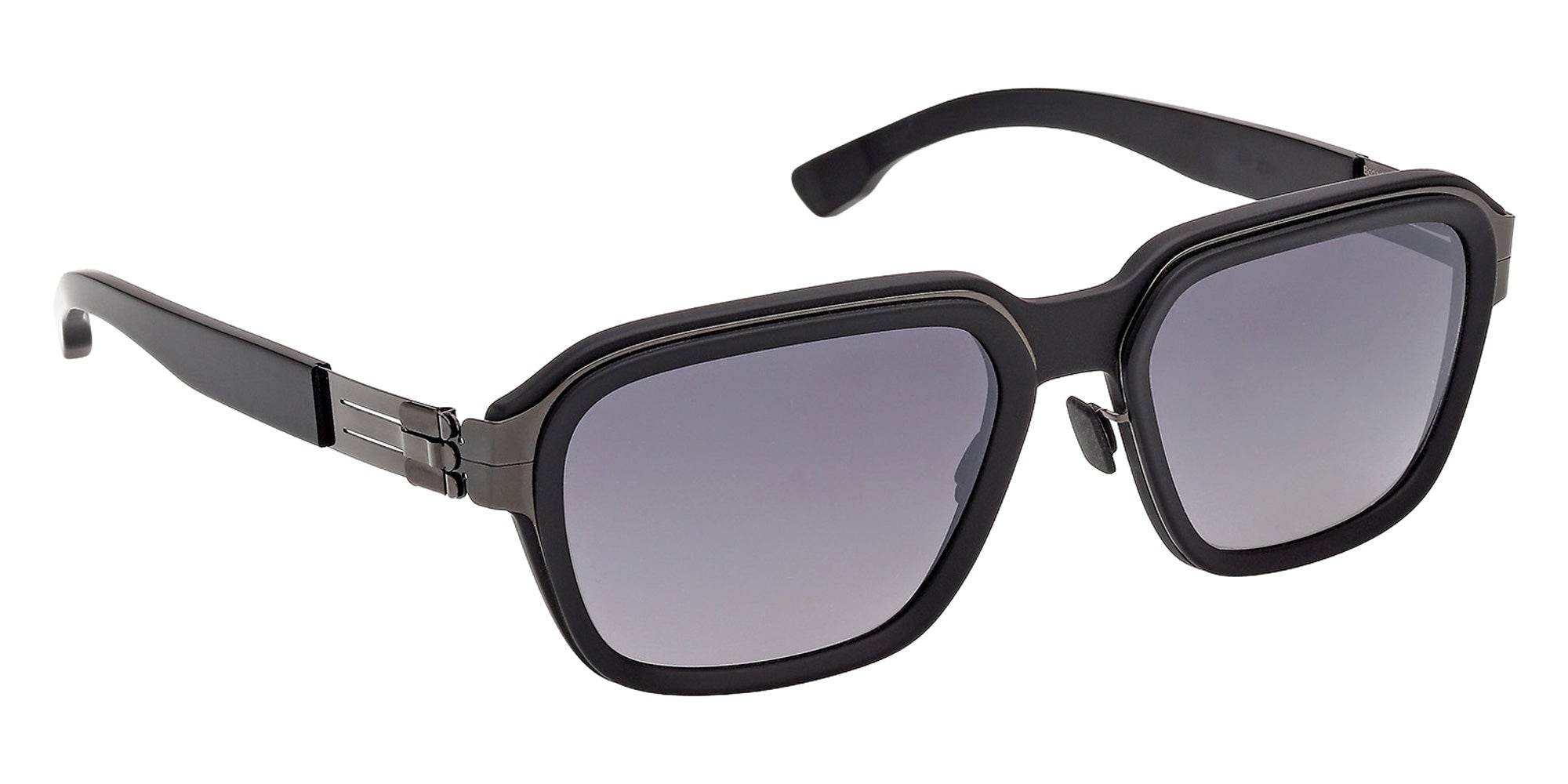 ic! berlin IC0219 05B 55 - Black/Monocolor / Gradient Smoke 05B #id:ic021905b_s:100135