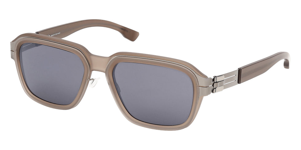 ic! berlin IC0219 20A 55 - Matte Antiqued Gunmetal / Smoke 20A #id:ic021920a_s:102105