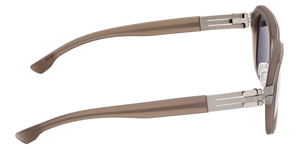 ic! berlin IC0219 20A 55 - Matte Antiqued Gunmetal / Smoke 20A #id:ic021920a_s:102130