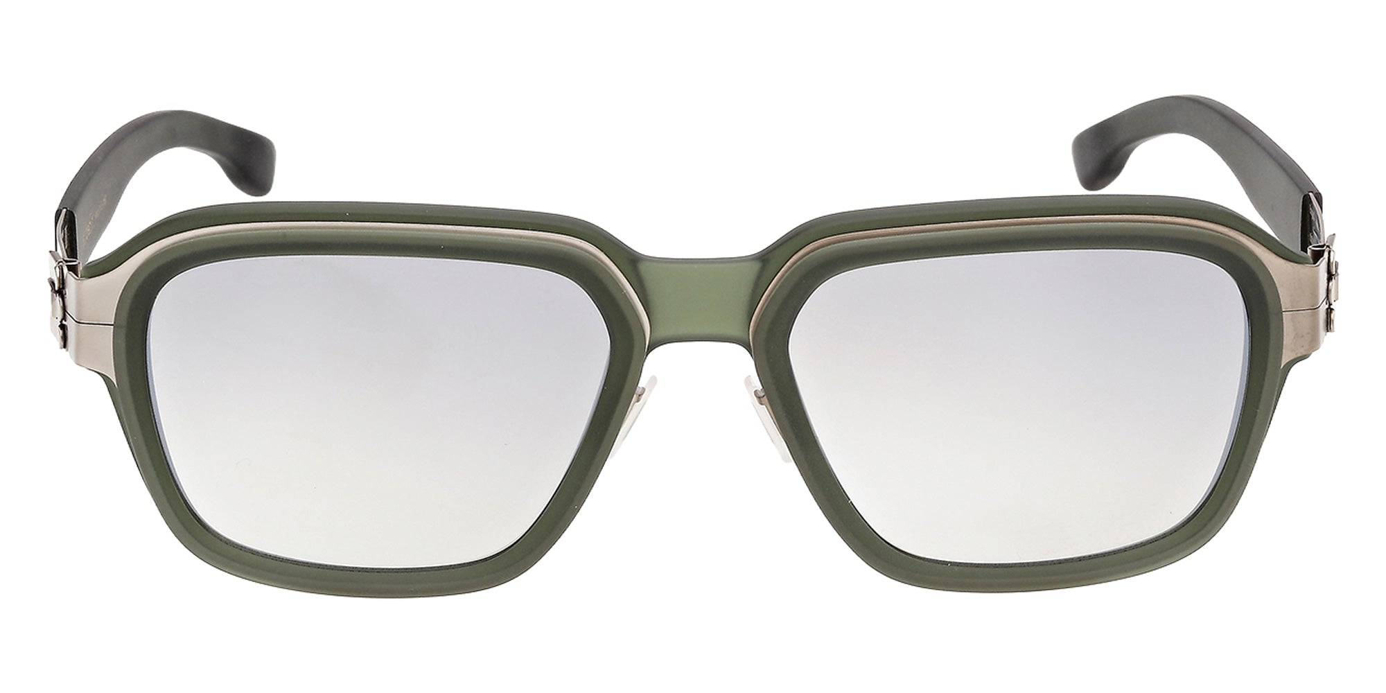 ic! berlin IC0219 35G 55 - Matte Sandblasted Light Ruthenium / Brown Mirrored 35G #id:ic021935g_s:104100