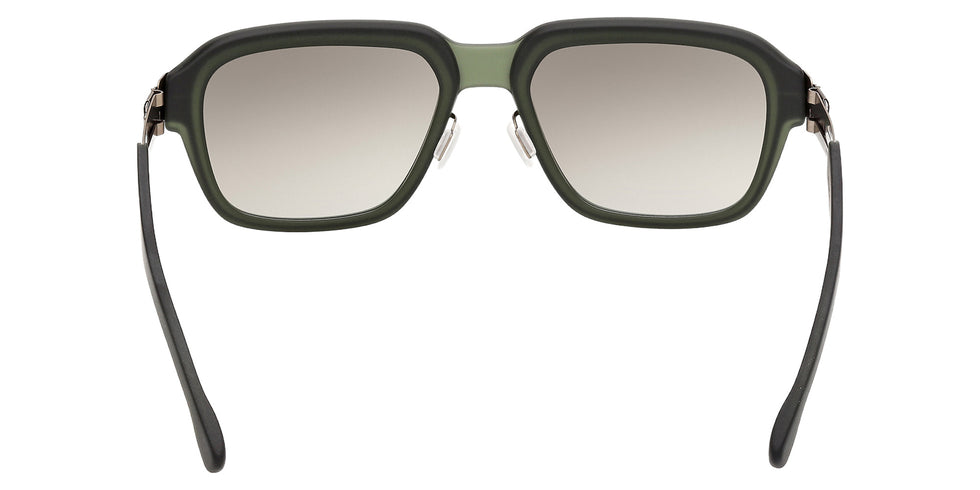 ic! berlin IC0219 35G 55 - Matte Sandblasted Light Ruthenium / Brown Mirrored 35G #id:ic021935g_s:104120