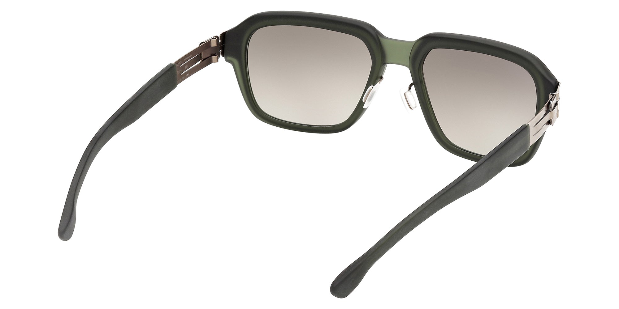 ic! berlin IC0219 35G 55 - Matte Sandblasted Light Ruthenium / Brown Mirrored 35G #id:ic021935g_s:104125