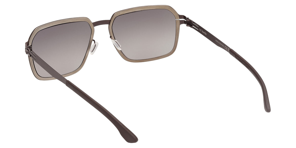 ic! berlin IC0226 XENON 50B 57 - Matte Antiqued Rhodium / Gradient Smoke #id:ic022650b_s:100115