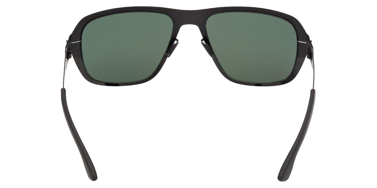 ic! berlin IC0230 BENCE 05R 57 - Black/Monocolor / Green Polarized #id:ic023005r_s:100120