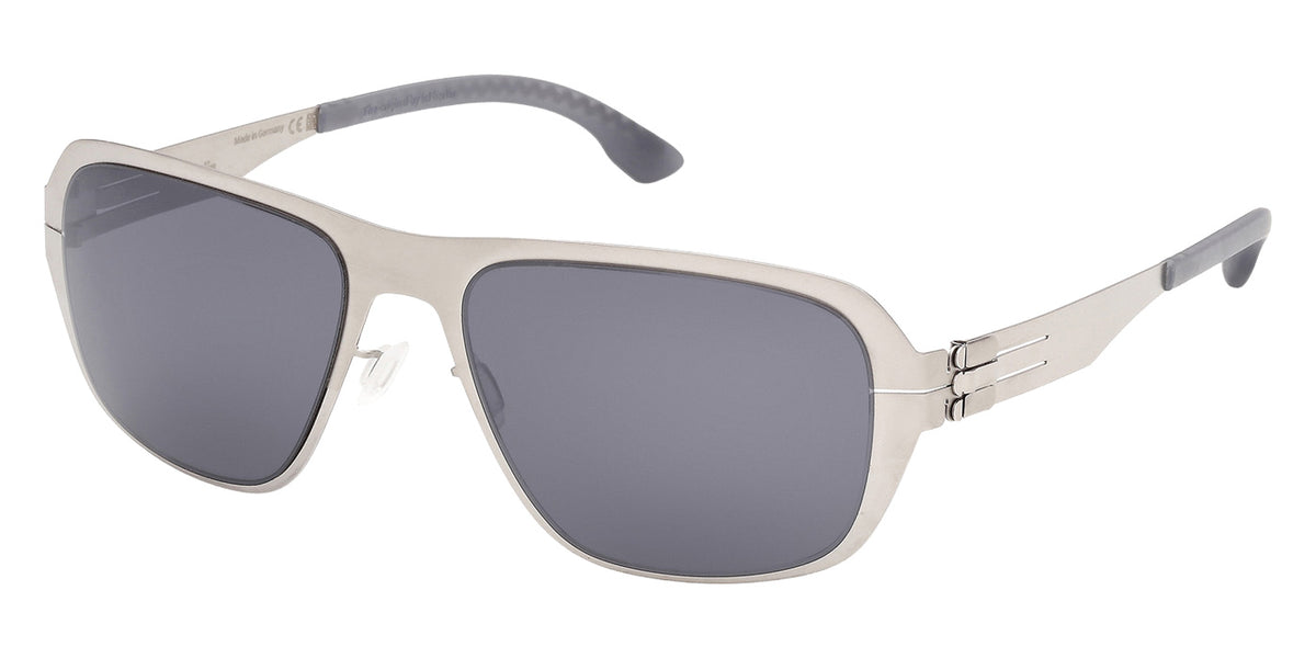 ic! berlin IC0230 BENCE 12A 57 - Shiny Antiqued Dark Nickeltin / Smoke #id:ic023012a_s:102105