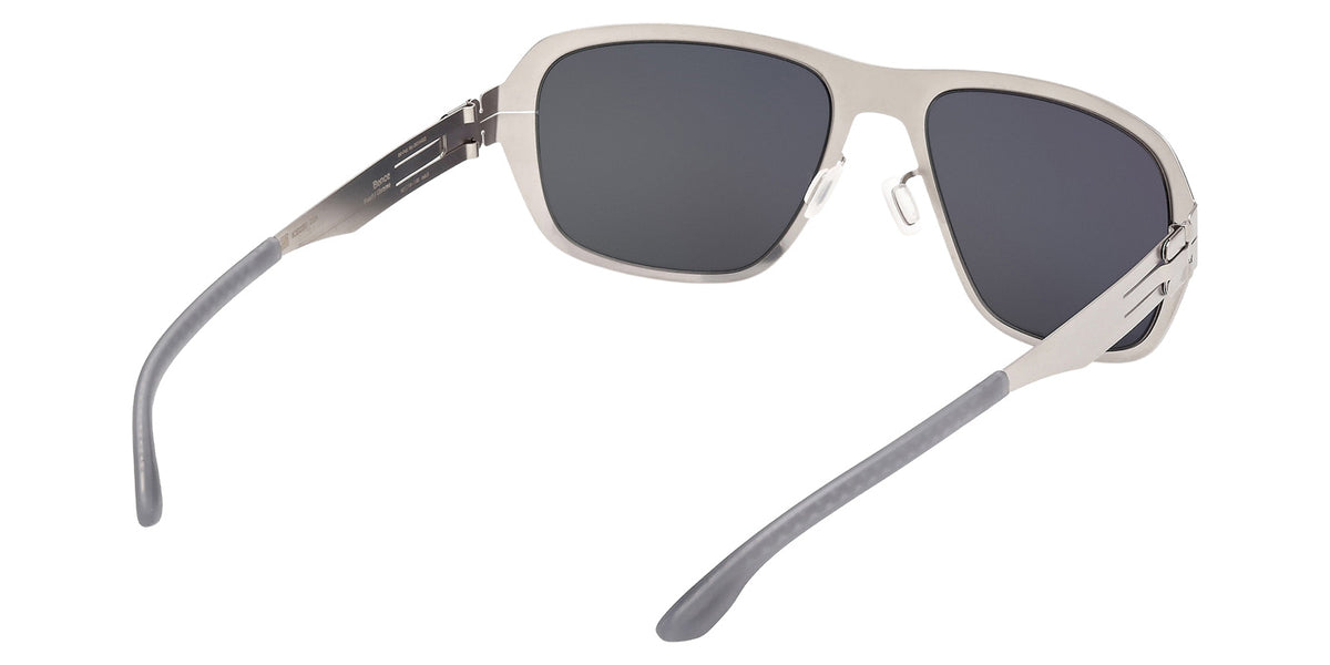 ic! berlin IC0230 BENCE 12A 57 - Shiny Antiqued Dark Nickeltin / Smoke #id:ic023012a_s:102125