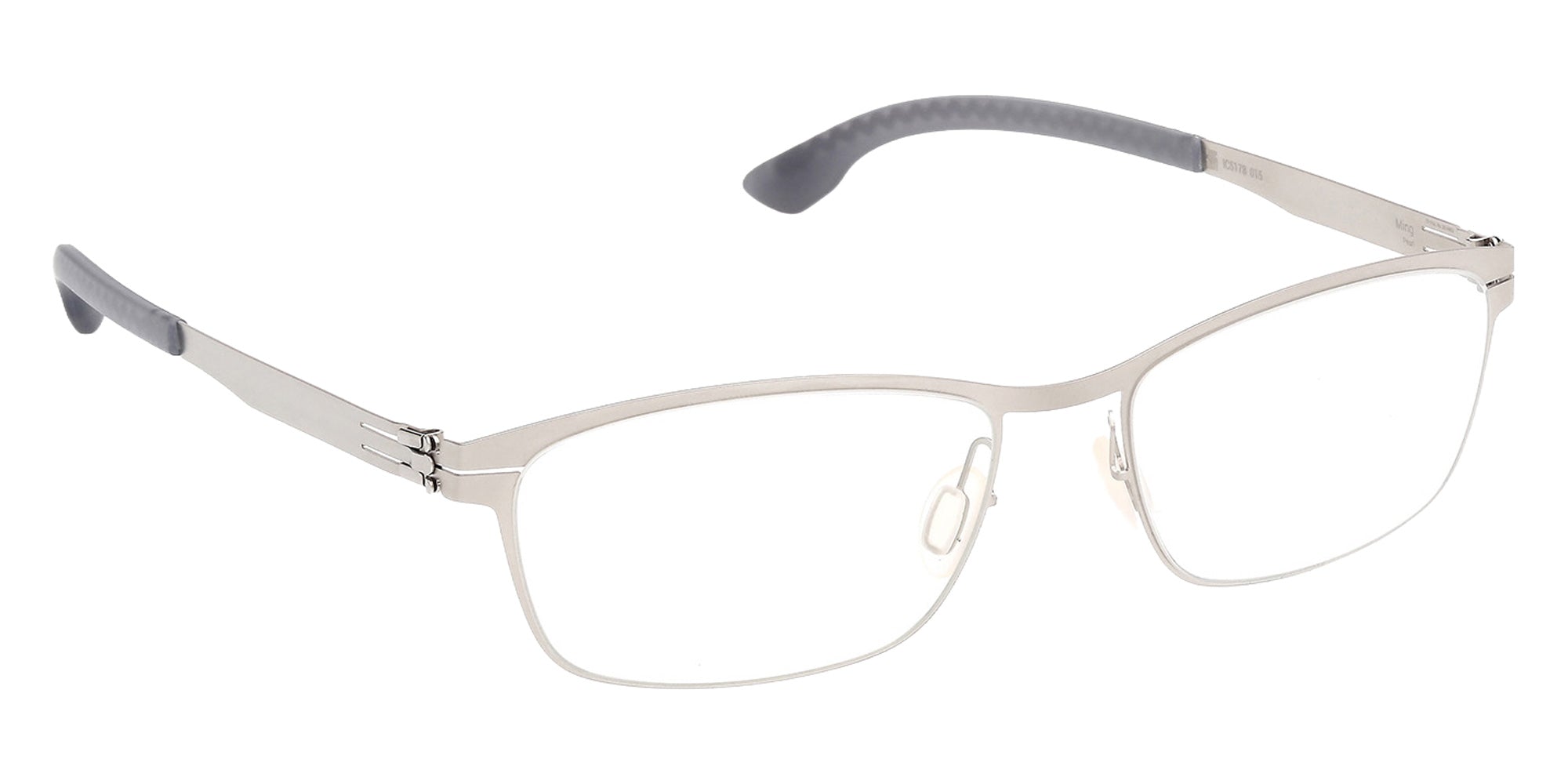 ic! berlin IC5178-D 015 55 - Shiny Satin Gunmetal 015 #id:ic5178d015_s:104135