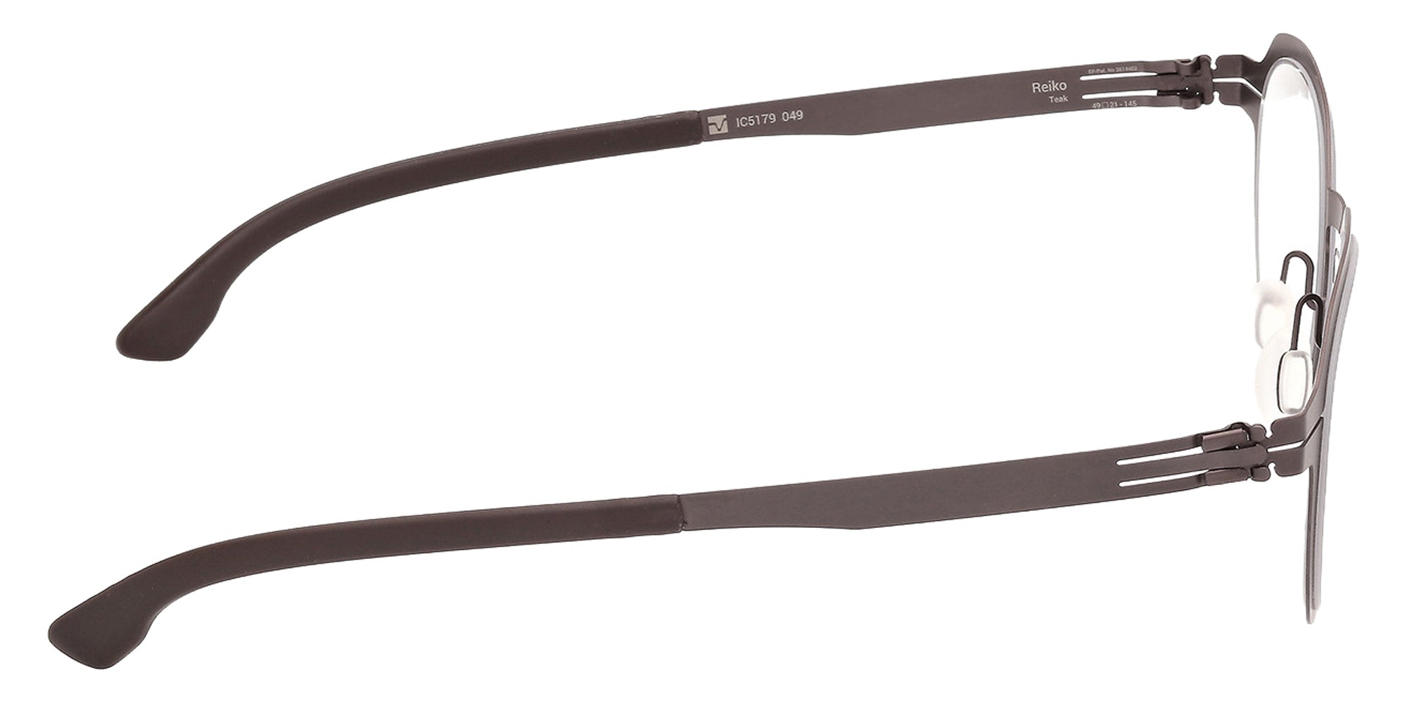 ic! berlin IC5179-D 049 49 - Matte Sandblasted Rhodium 049 #id:ic5179d049_s:104130