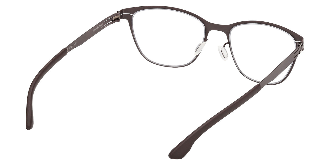 ic! berlin IC5327 AMANDA SMALL 049 52 - Matte Sandblasted Rhodium #id:ic5327049_s:102125