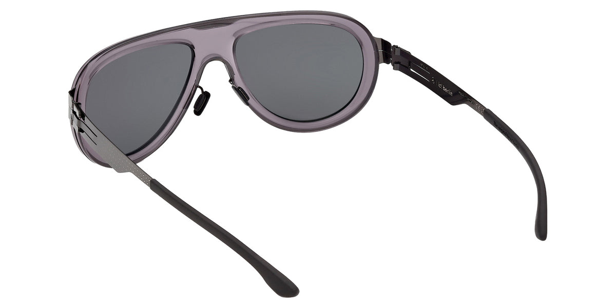 ic! berlin IM0015 MB 27 05D 59 - Black/Monocolor / Smoke Polarized #id:im001505d_s:100115