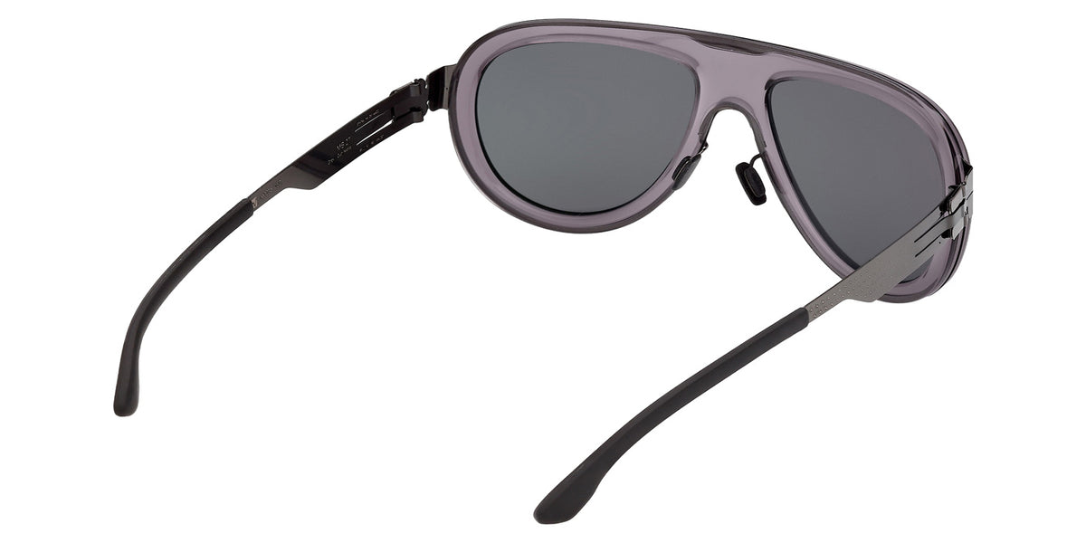 ic! berlin IM0015 MB 27 05D 59 - Black/Monocolor / Smoke Polarized #id:im001505d_s:100125