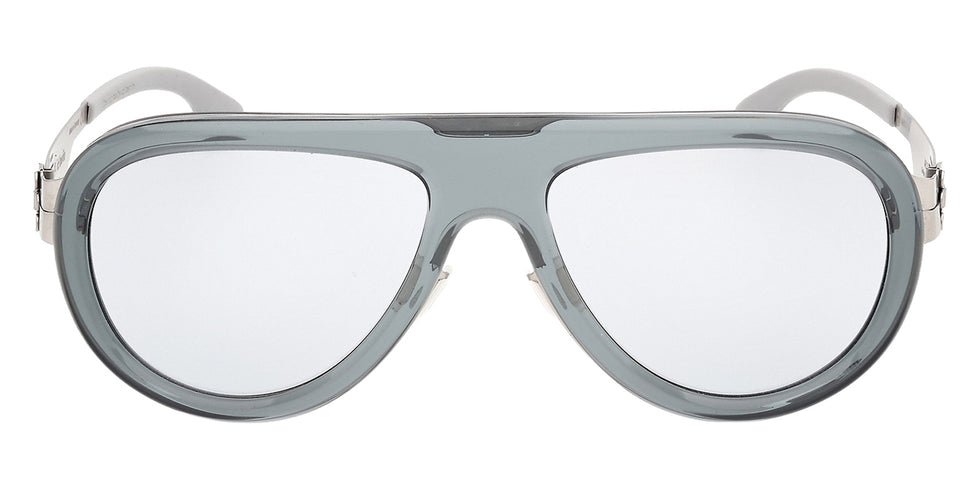 ic! berlin IM0015 MB 27 15A 59 - Shiny Satin Gunmetal / Smoke #id:im001515a_s:100100