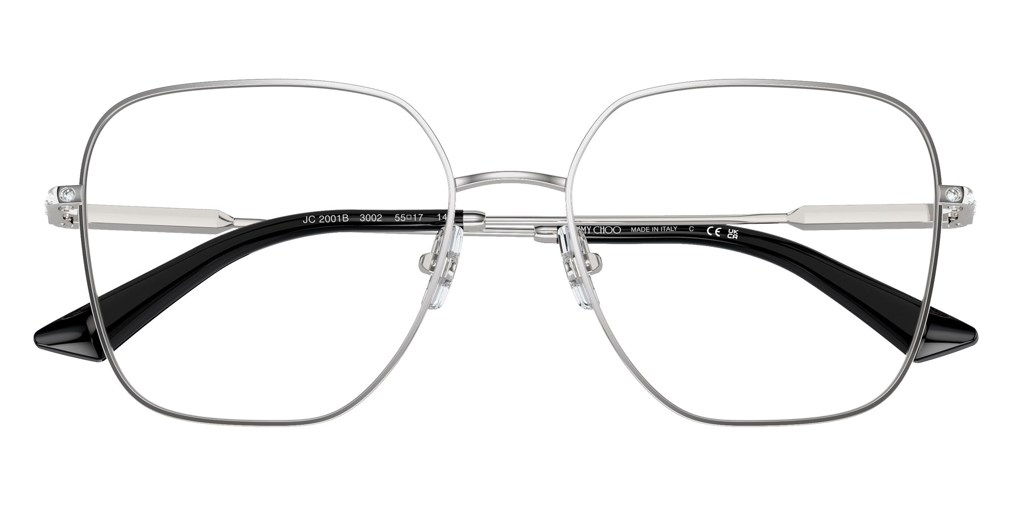 Jimmy Choo JC2001B 3002 55 - Silver #id:jc2001b3002_s:100100